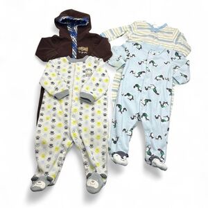 Cozy Baby Boy Sleeper Bundle 6-9 Months